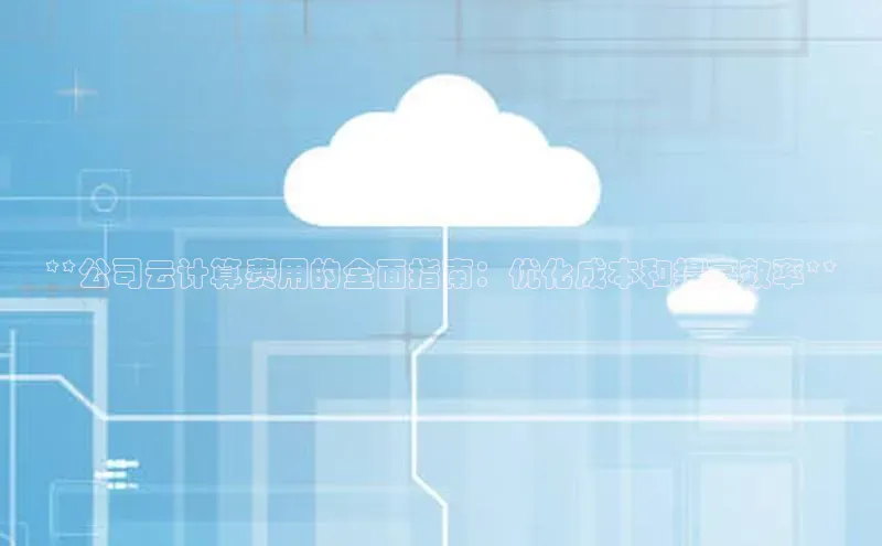 杏悦app下载官网最新版本更新内容小度商城**公司云计算费用的全面指南：优化成本和提高效率**