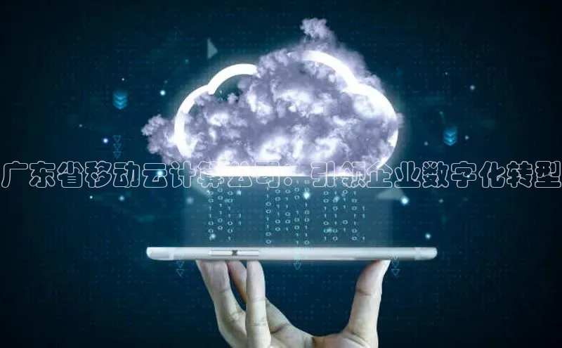 杏悦1平台登录入口京东广东省移动云计算公司：引领企业数字化转型