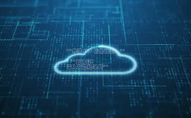 杏悦1平台登录入口京东**谷歌 SEO 优化标题：**

* **云计算：
深入交流纪录片**