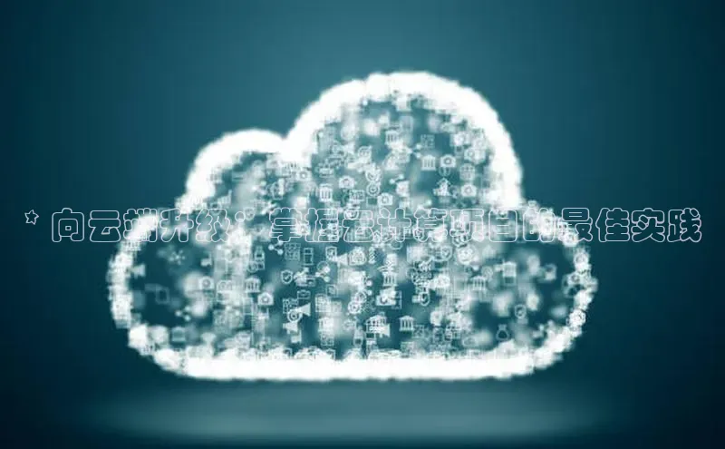 杏悦1平台登录入口京东* 向云端升级：掌握云计算项目的最佳实践