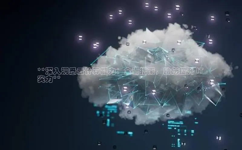 杏悦招商b176五827夏一径科技**深入洞悉云计算能力：全面指南，助您提升 IT 
实力**