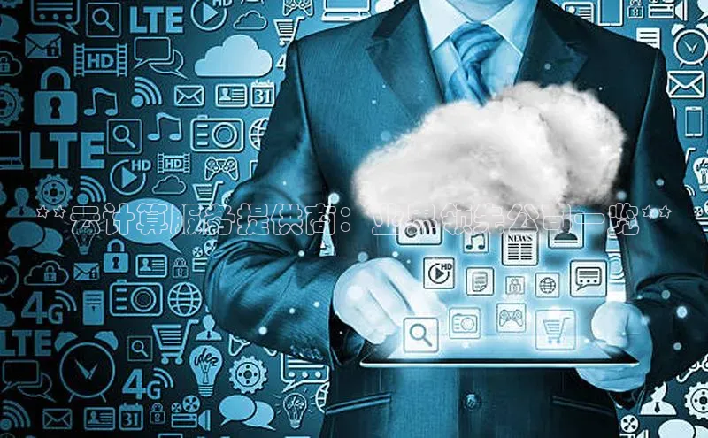 杏悦登陆汉得信息**云计算服务提供商：业界领先公司一览**