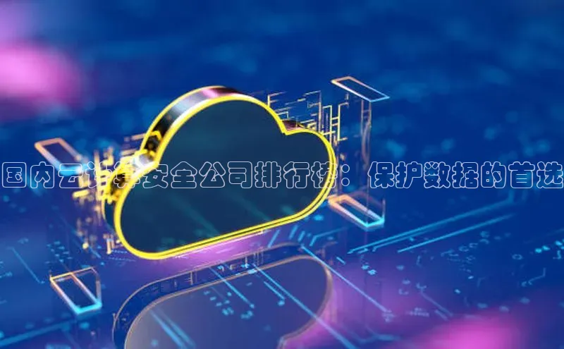 杏悦股东z176五827梨文心一言国内云计算安全公司排行榜：保护数据的首选