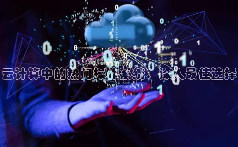 杏悦app官方网站入口下载安装慧博云通云计算中的热门操作系统：深入最佳选择